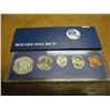 Image 2 : 1967 US SPECIAL MINT SET WITH BOX 40% SILVER JOHN F. KENNEDY HALF DOLLAR