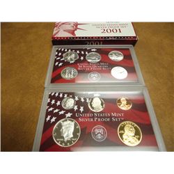 2001 US SILVER PROOF SET (WITH BOX)