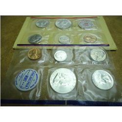 1961 SILVER US MINT SET (UNC) P/D (WITH ENVELOPE)