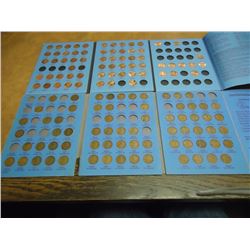 2 LINCOLN CENT ALBUMS SEE DESCRIPTION 1909-1940, INCLUDES 69 COINS AND 1975-UP COLLECTION CONTAINS: 