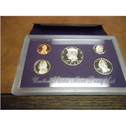 1989 US PROOF SET (WITH BOX)