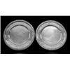 Image 1 : SUPERB SET OF TWELE STERLING SILVER SERVICE PLATES, American. Circa 1930. Maker: Black, Starr,...
