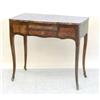 Image 1 : LOUIS XV STYLE MARQUETRY FRUITWOOD TABLE A TOILETTE, French. 19th Century. The divided top cent...