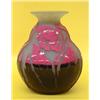 Image 1 : DEGUE CAMEO GLASS VASE, French. Circa 1930. Signed in cameo Degue and acid stamped Made in Fran...
