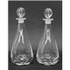 Image 1 : PAIR OF ORREFORS CRYSTAL DECANTERS, Swedish. Signed and numbered N4200-831 in the "Venus" patte...