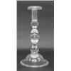 Image 1 : SET OF FOUR STEUBEN CRYSTAL "BALUSTER" CANDLESTICKS, American. Signed. Catalogue No. 7746. Desi...