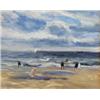 Image 1 : GASTON SEBIRE (French. 1920-2001), "Marine A Villers". Signed G. Sebire l/r. Also titled on the...