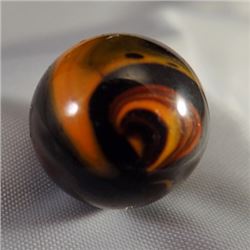Lot 47. Christensen Agate Company. Striped Opaque. 19/32". M 9.9
