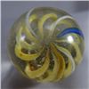 Image 3 : Lot 85: Swirl. Latticinio Core. 27/32". Polished.