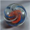 Image 3 : Lot 115: Swirl. Red Latticinio Core. 25/32". M- 9.1