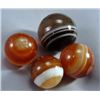 Image 1 : Lot 188. 4 Handcut Agates.
