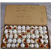 Image 1 : Lot 197: Akro Agate Company. Original Box 50 No. 4 Heros.