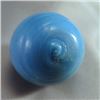 Image 2 : Lot 199: Handmade Opaque. Blue. 21/32". M 9.7