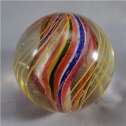 Lot 208: Swirl. Divided Core. 1-9/16". NM+ 8.8
