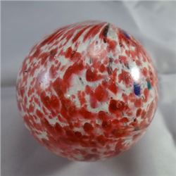 Lot 221: End of Day. Single Pontil Onionskin. 2-7/16". NM+ 8.9