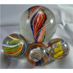 Lot 224: 4 Assorted Core Swirls.