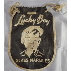 Lot 225: Original Lucky Boy Marble Pouch