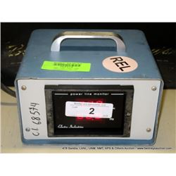 EI POWER LINE MONITOR (print sequence:) 68574