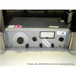 HP 651B TEST OSCILLATOR (print sequence:) 68558