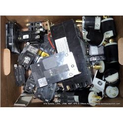 BOX: ELECTRONICS-PLUGS, BREAKERS