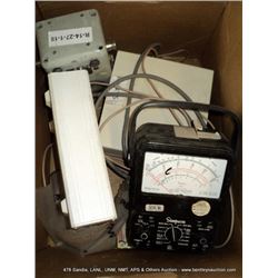 BOX: ELECTRONICS-METERS, DECODER (print sequence:) 68588