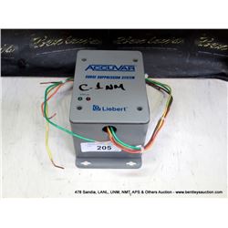 LIEBERT ACV480D110 RKE SURGE SUPPRESSION SYSTEM