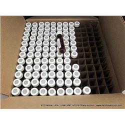 BOX: LABORATORY VIALS