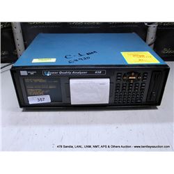 DRANETZ 658 POWER QUALITY ANALYZER (print sequence:) 68920-S855272