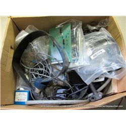 BOX: ELECTRONICS-CORDS, POWER SUPPLIES