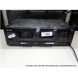 OPTIMUS SCT-53 HIGH SPEED DUBBING STEREO CASSETTE DECK-SS.0285