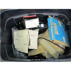 BIN: ELECTRONICS-POWER SUPPLIES, CABLE