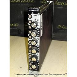 L1 6-CHANNEL ATTENUATOR PLUG-IN