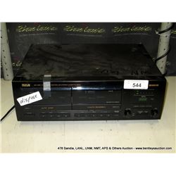RCA SCT-550 FULL LOGIC CONTROLLED STEREO CASSETTE DECK