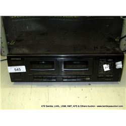 OPTIMUS SCT-53 HIGH SPEED DUBBING STEREO CASSETTE DECK