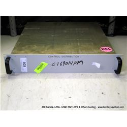 CONTROL DISTRIBUTION CHASSIS (print sequence:) 69014