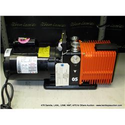 ALCATEL 2005 VACUUM PUMP (print sequence:) 69039