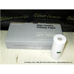 SONY UPP-110HD PRINTING PAPER (print sequence:) 69088