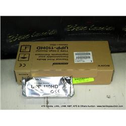 SONY UPP-110HD PRINTING PAPER (print sequence:) 69087