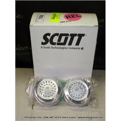 SCOTT 642-P100 REPIRATOR COMPONENTS (print sequence:) 69032