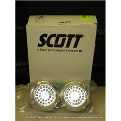 SCOTT 642-P100 REPIRATOR COMPONENTS (print sequence:) 69033