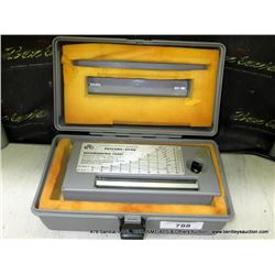 ETC PP100 PSYCHROMETRIC CHART (print sequence:) 69140