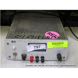 HP 6206B DC POWER SUPPLY (print sequence:) 69182