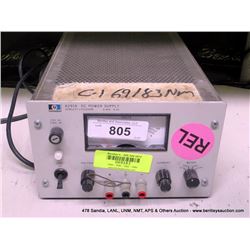 HP 6291A DC POWER SUPPLY (print sequence:) 69183