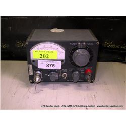 GR 4768 OSCILLATOR (print sequence:) K-202