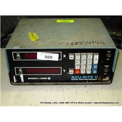 BAUSCH & LOMB ACU-RITE II DIGITAL READOUT (print sequence:) 68824