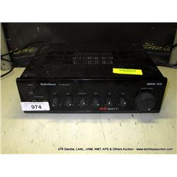 RADIO SHACK MPA-50 40 WATT AMPLIFIER (print sequence:) 68812