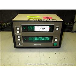 MITUTOYO ARC-5701W X-Y CONTROL (print sequence:) 68804