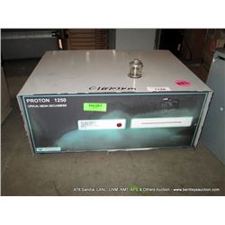PROTON 1250 OPTICAL MEDIA DECLASSIFIER (print sequence:) 68703