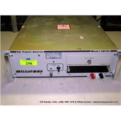 ELGAR 501SL AC POWER SOURCE (print sequence:) K-298