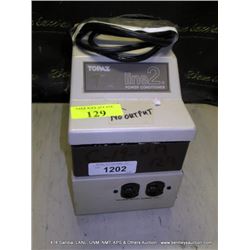 TOPAZ LINE 2 POWER CONDITIONER (print sequence:) K-129